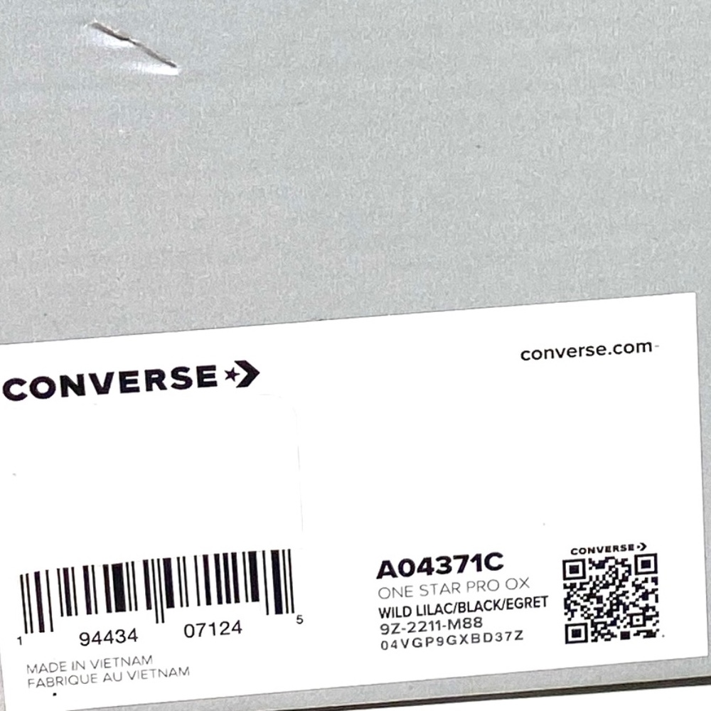 Converse One Star Pro Sean Pablo Suede Low Skate Shoes Lilac Men's Size A04371C - Picture 10 of 11